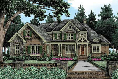Traditional House Plan #8594-00264 Elevation Photo