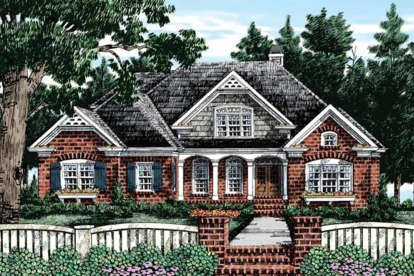 Traditional House Plan #8594-00265 Elevation Photo