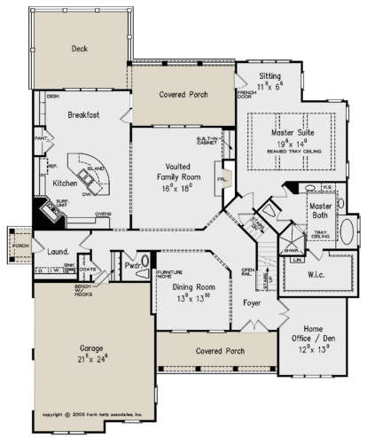 Main Floor for House Plan #8594-00265