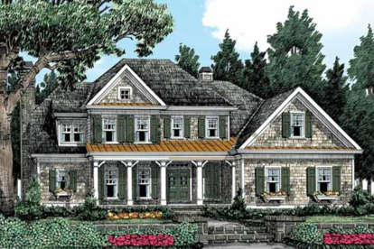 Traditional House Plan #8594-00266 Elevation Photo