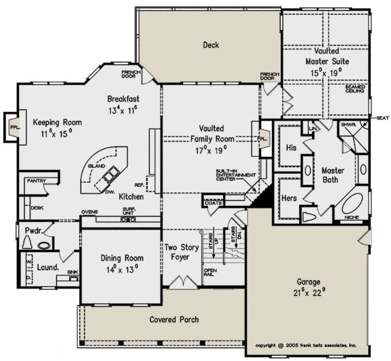 House Plan House Plan #21442 Drawing 1
