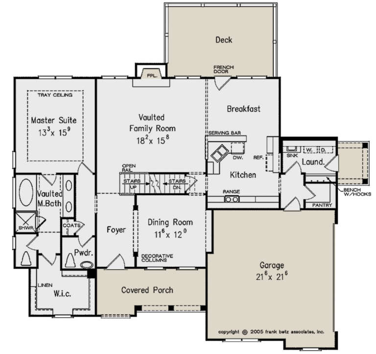 House Plan House Plan #21456 Drawing 1