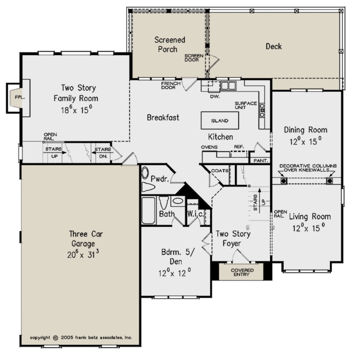 Main Floor for House Plan #8594-00269