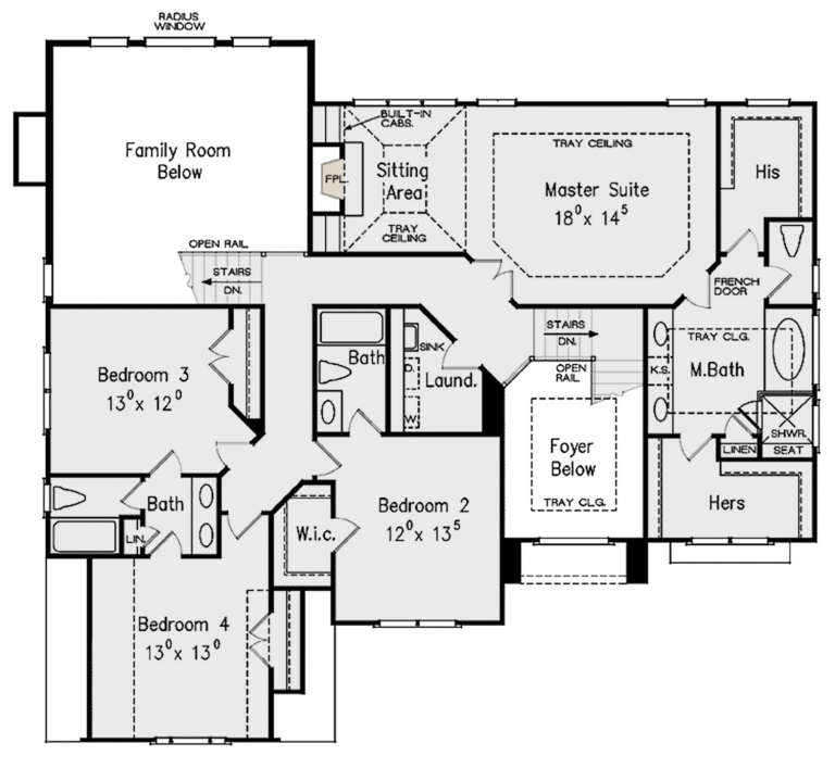 House Plan House Plan #21470 Drawing 2