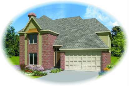 3 Bed, 2 Bath, 2179 Square Foot House Plan - #053-00077