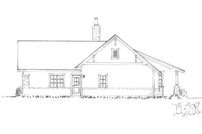 Country House Plan #1907-00046 Elevation Photo