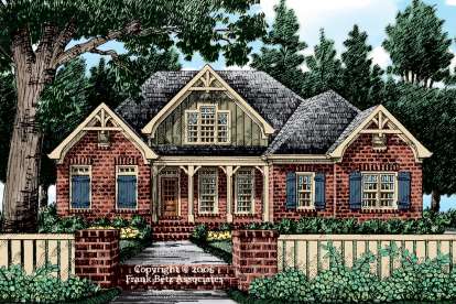 Traditional House Plan #8594-00271 Elevation Photo