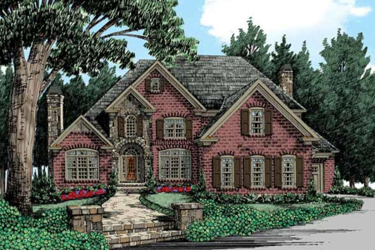 Traditional House Plan #8594-00272 Elevation Photo
