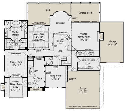 Main Floor for House Plan #8594-00272