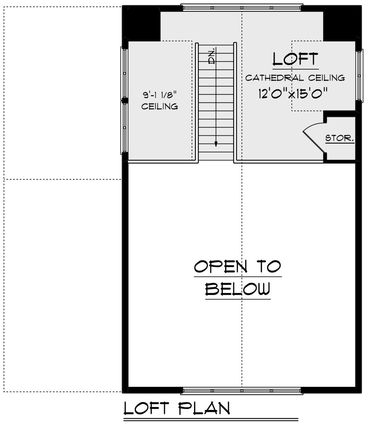 Second Floor for House Plan #1020-00321