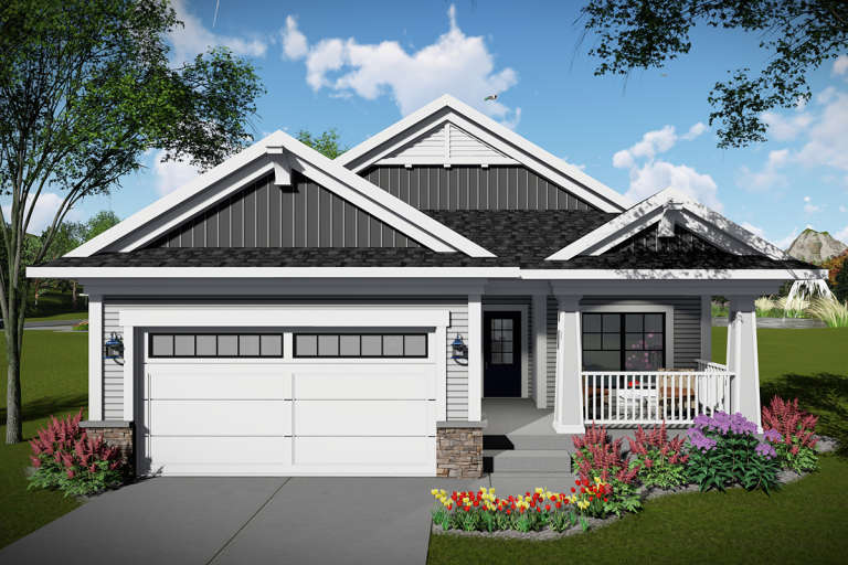 Craftsman House Plan #1020-00322 Elevation Photo