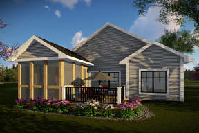 Craftsman House Plan #1020-00322 Elevation Photo