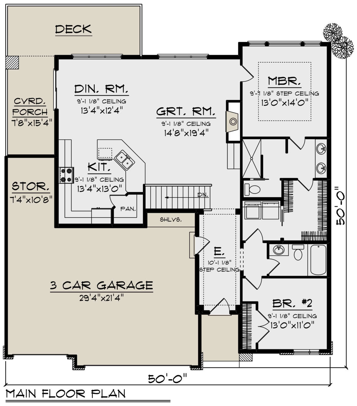 Main Floor for House Plan #1020-00323