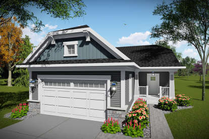 Craftsman House Plan #1020-00324 Elevation Photo