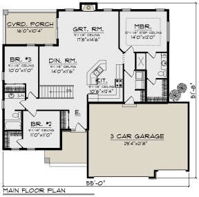 Main Floor for House Plan #1020-00325
