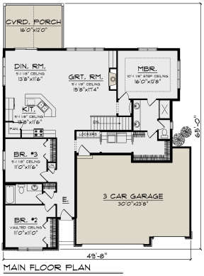 Main Floor for House Plan #1020-00327