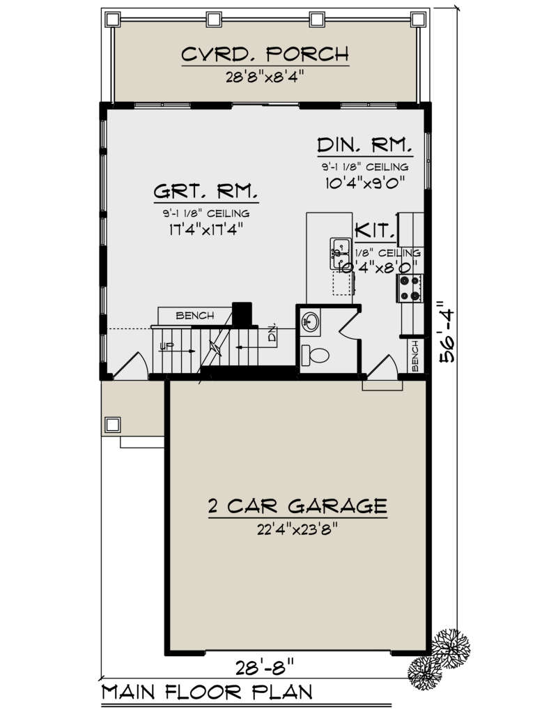 House Plan House Plan #21575 Drawing 1