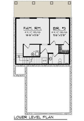 Basement for House Plan #1020-00328