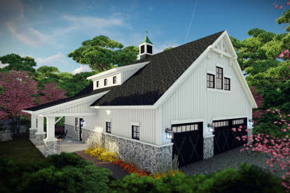 Barn House Plan #1020-00330 Elevation Photo