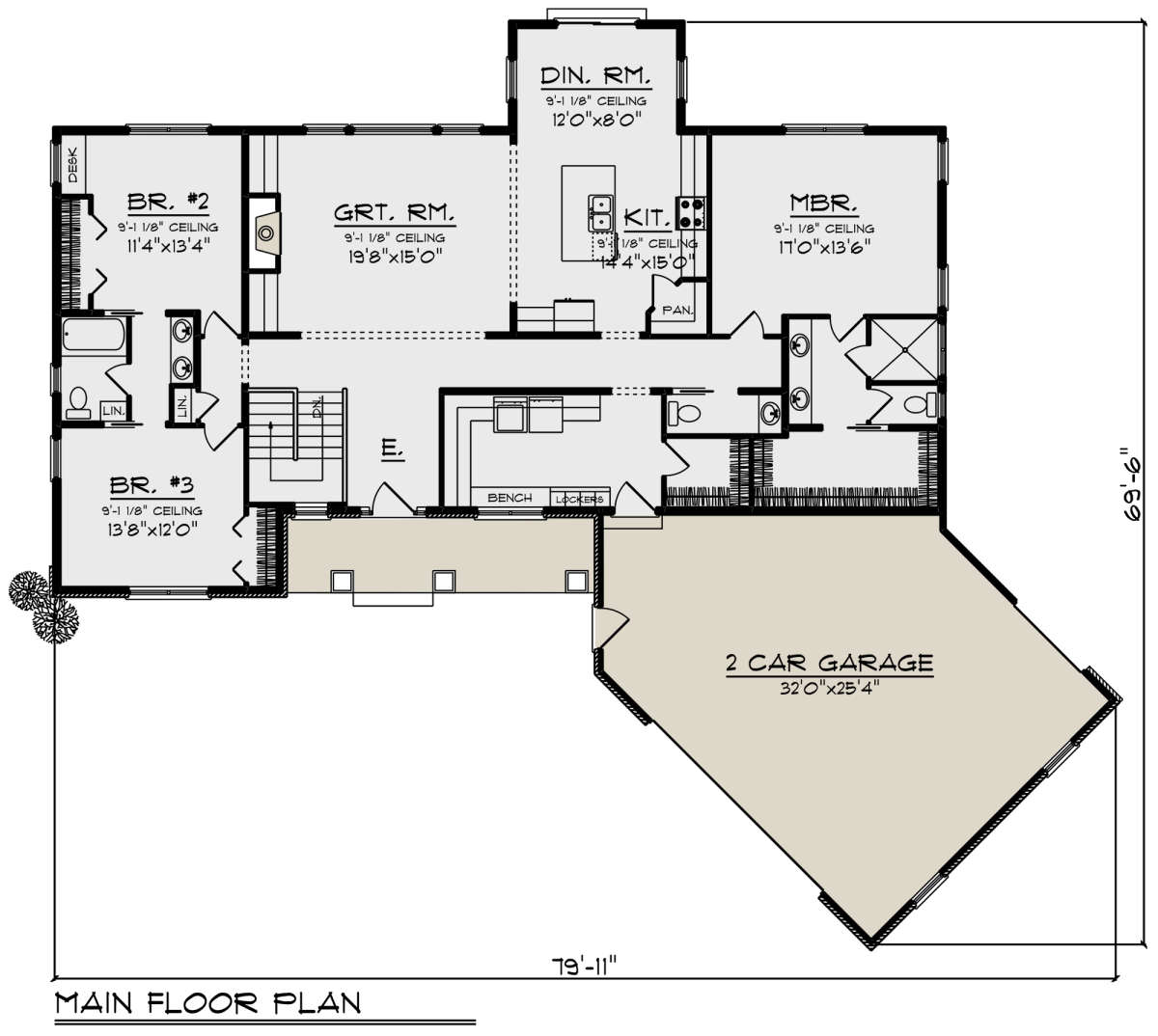 Main Floor for House Plan #1020-00334
