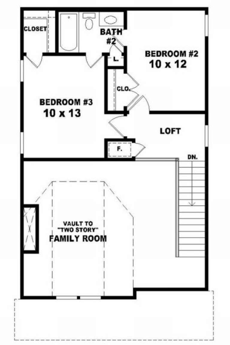 House Plan House Plan #2165 Drawing 2