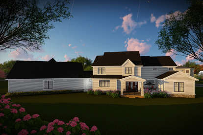 Farmhouse House Plan #1020-00341 Elevation Photo