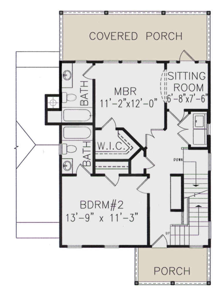 House Plan House Plan #21673 Drawing 2