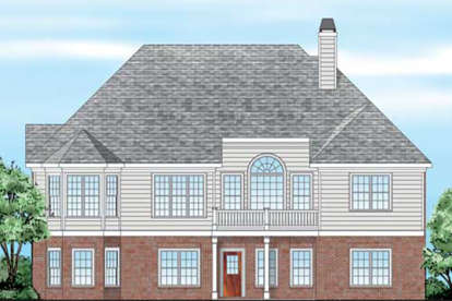 European House Plan #8594-00273 Elevation Photo