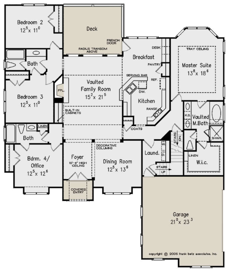 House Plan House Plan #21694 Drawing 1