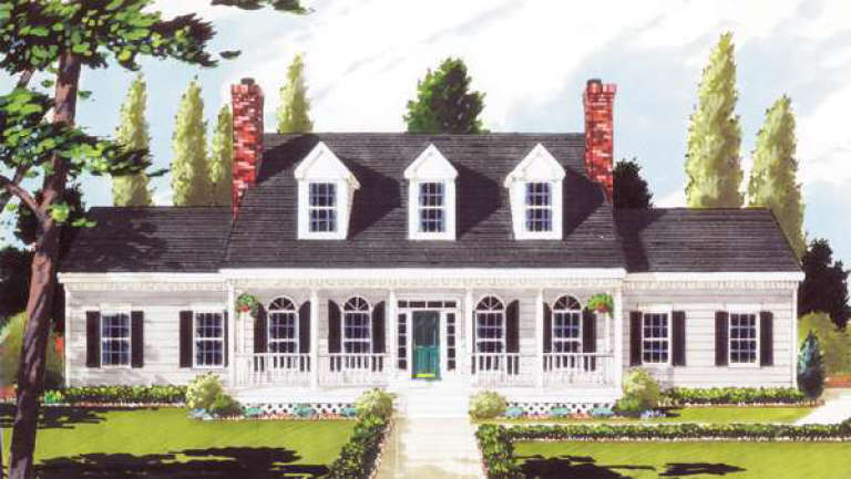 House Plan House Plan #217 Front Elevation