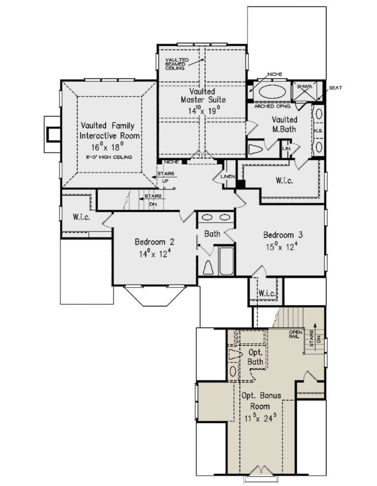 House Plan House Plan #21701 Drawing 2
