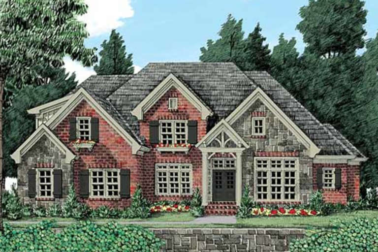 House Plan House Plan #21708 Front Elevation 