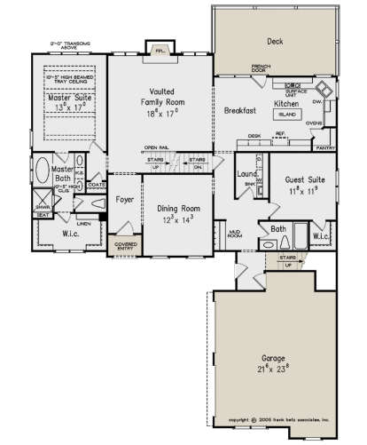 House Plan House Plan #21715 Drawing 1