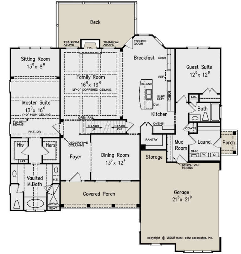 House Plan House Plan #21722 Drawing 1