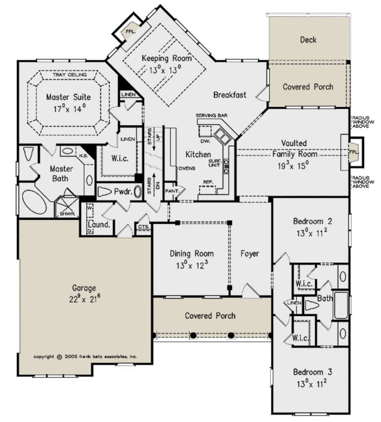 House Plan House Plan #21743 Drawing 1