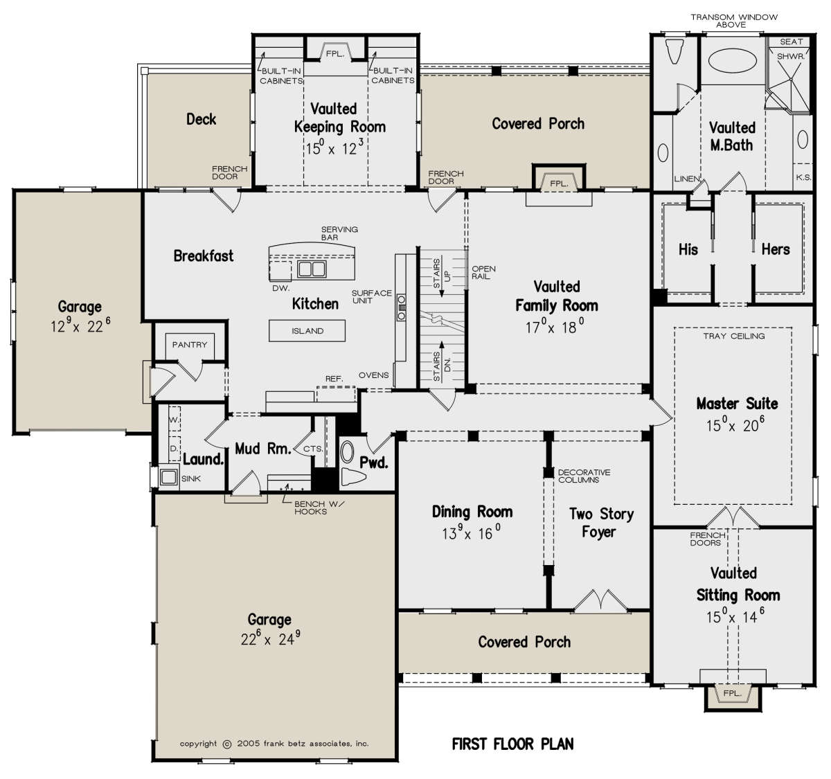 Main Floor for House Plan #8594-00282