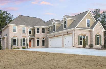 House Plan House Plan #21771 Front Elevation 