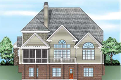 European House Plan #8594-00284 Elevation Photo