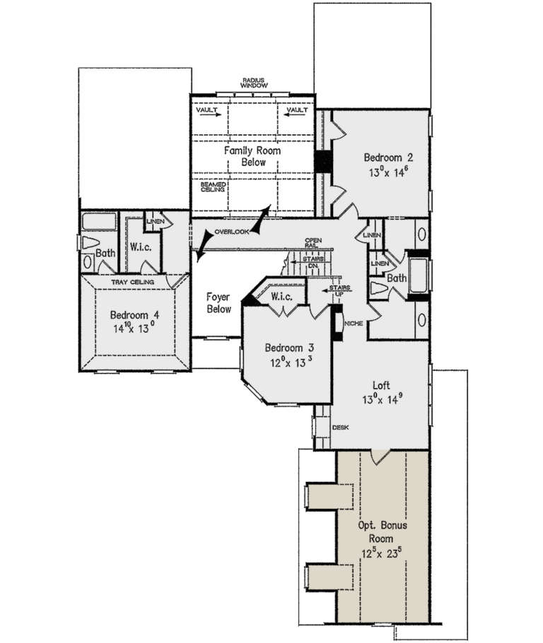 House Plan House Plan #21771 Drawing 2