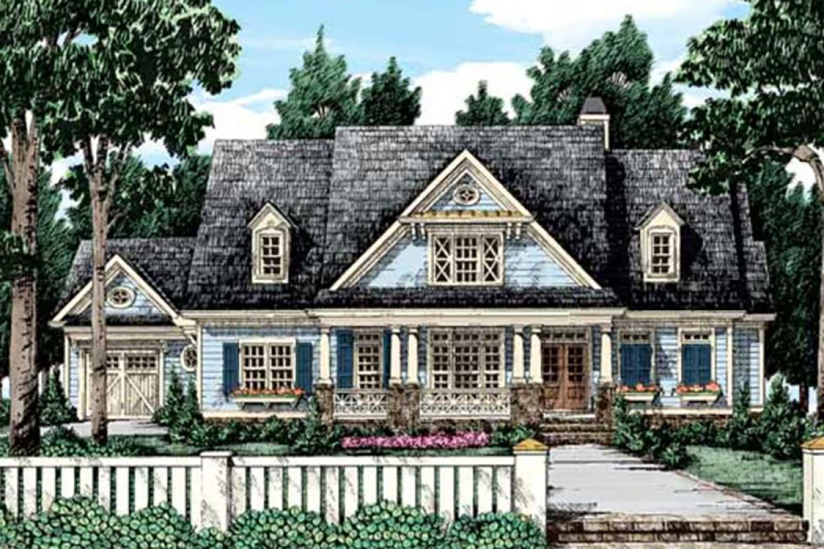 Traditional House Plan #8594-00285 Elevation Photo