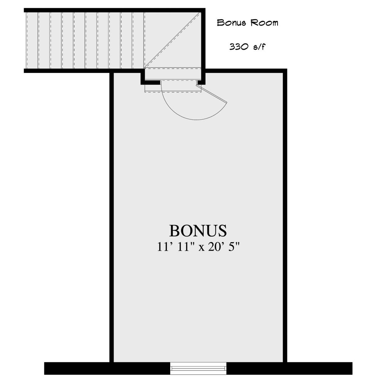 Bonus Room for House Plan #2802-00037