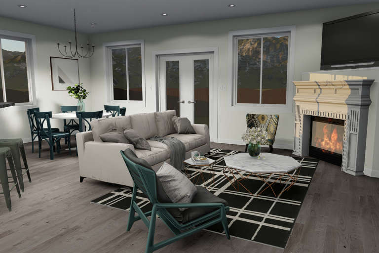 Ranch House Plan #2802-00037 Additional Photo