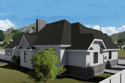 Traditional House Plan #2802-00038 Elevation Photo