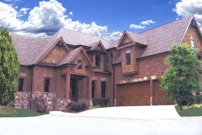 Mountain House Plan #699-00209 Elevation Photo