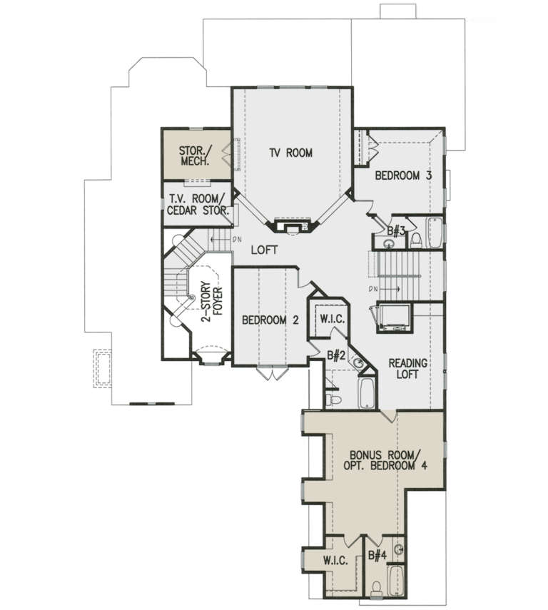 House Plan House Plan #21848 Drawing 2