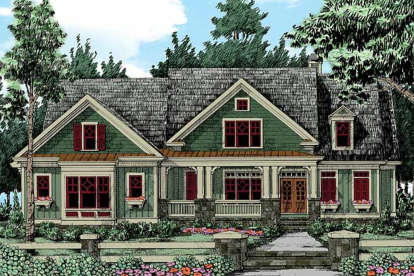 Traditional House Plan #8594-00287 Elevation Photo