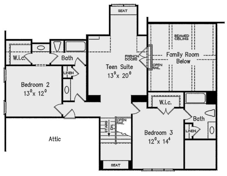 House Plan House Plan #21869 Drawing 2
