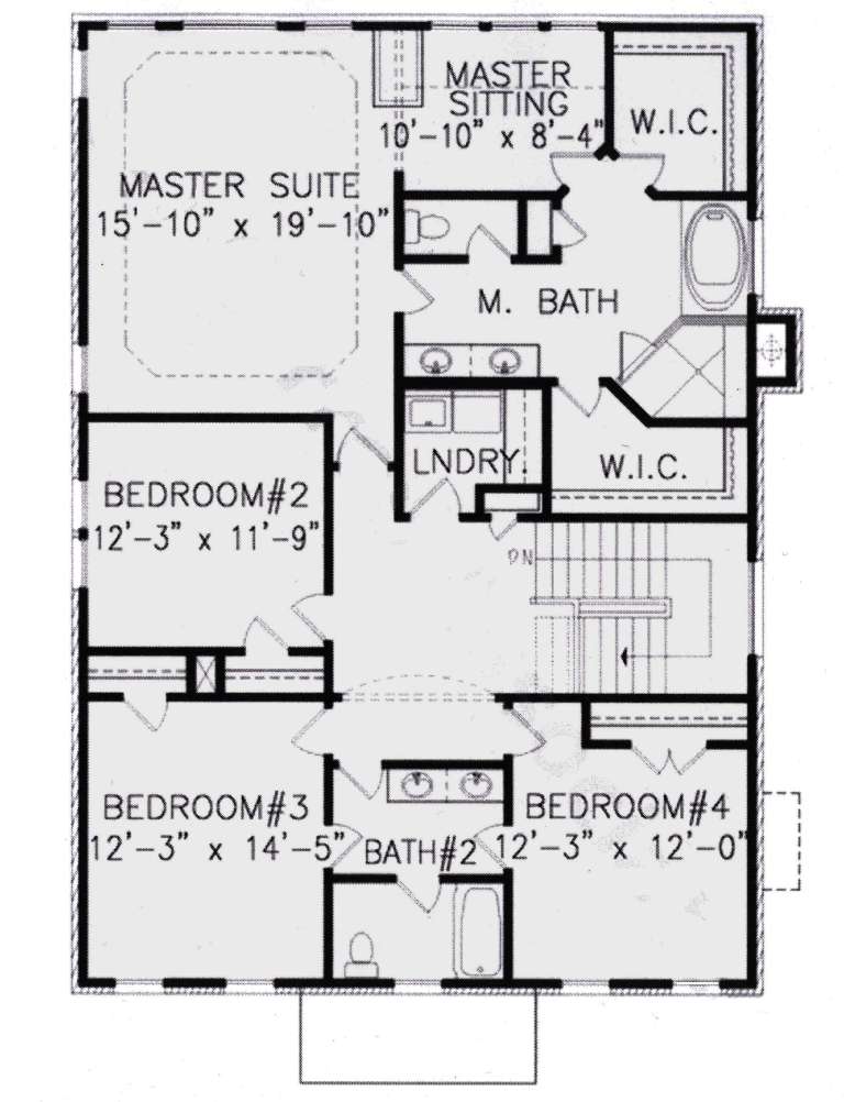 House Plan House Plan #21876 Drawing 2