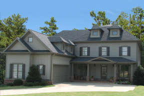 Traditional House Plan #699-00217 Elevation Photo