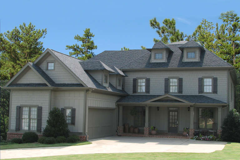 Traditional House Plan #699-00217 Elevation Photo